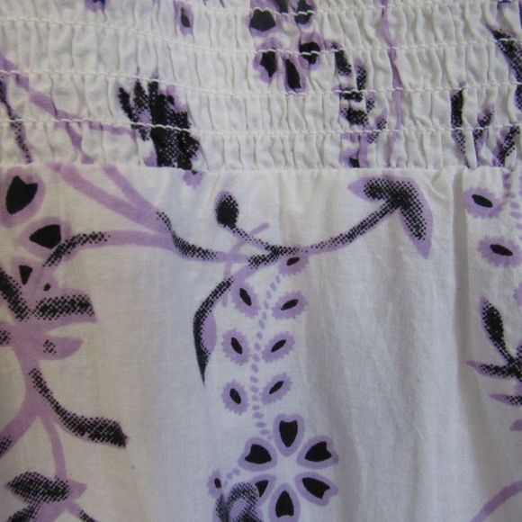 The Golden Globe Clothing Cotton Smocked Maxi Dress 1X - Picture 4 of 10